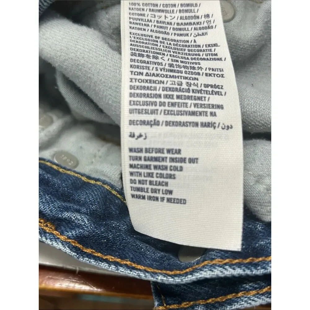 Abercrombie & Fitch Kids Slim Blue Denim Jeans Size 14 slim